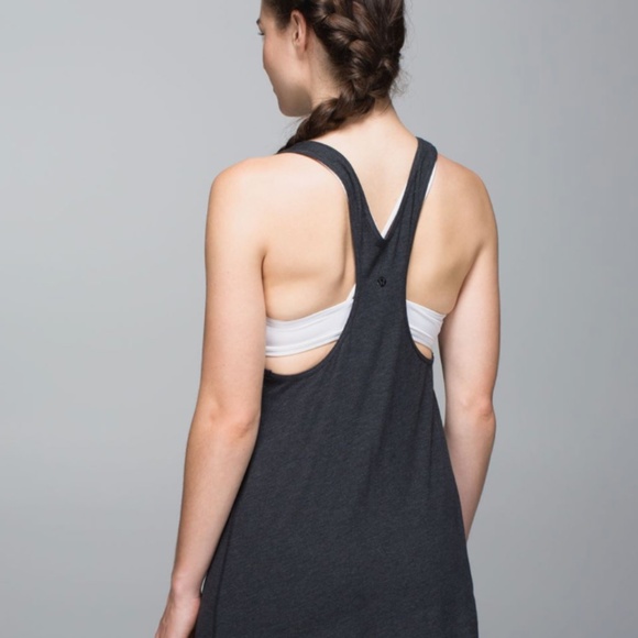 LULULEMON OM RACERBACK - HEATHERED BLACK - Picture 3 of 9